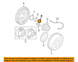 Toyota Oem Brake Rear Axle Seal Washer 9020844001 Ebay