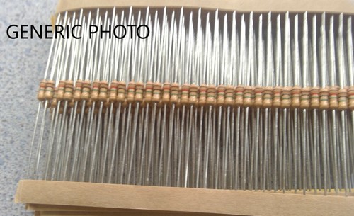 100 x 220R Resistors 5% 1/4W E12 Series Resistor CR25 UK Stock & Supplier - Picture 2 of 3