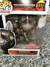 Funko Pop! Movies Transformers Rhinox #1378 Exclusive Figure New In Box