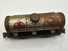 Vintage Marx  O Scale Tin Train SANTA FE Middle States Oil 553 Tanker Tank Car