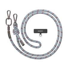 MAGEASY UNIVERSAL SMARTPHONE ROPE WITH STRAP CARD 8.3MM MISTY BLUE/RED BLUE