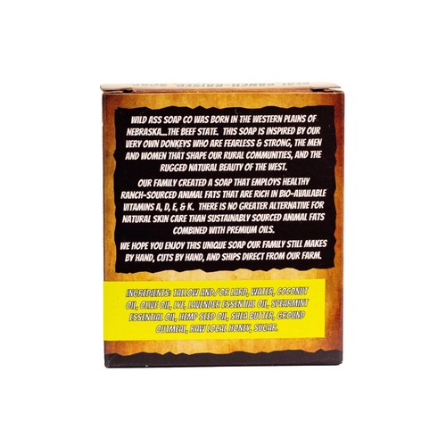 Coconut Oil Soap | 4.5 oz | Hay Honey Scent | Palm Oil & Paraben Free - Picture 2 of 3