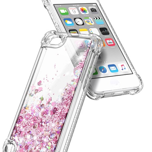 For iPod Touch 5th 6th 7th Gen Case Liquid Glitter Bling Cover +Screen Protector - Picture 30 of 45
