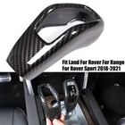 For Range Rover Sport Carbon Fiber Gear Shift Knob Cover Trim Accessories 2018