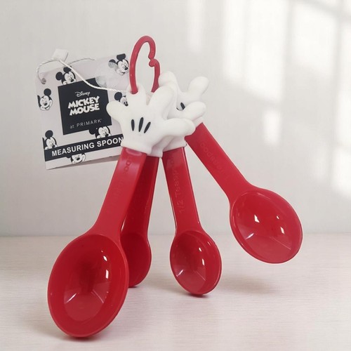 Disney Mickey Mouse Baking Set Cookie Cutters Steel + Measuring Cups Spoons Plas - Picture 8 of 11