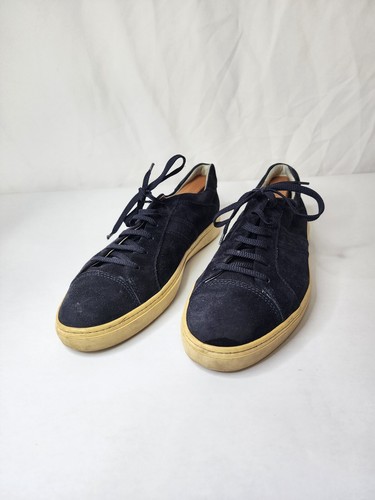 Tod's Men Size 8.5M Black Suede Lace Up Sneakers