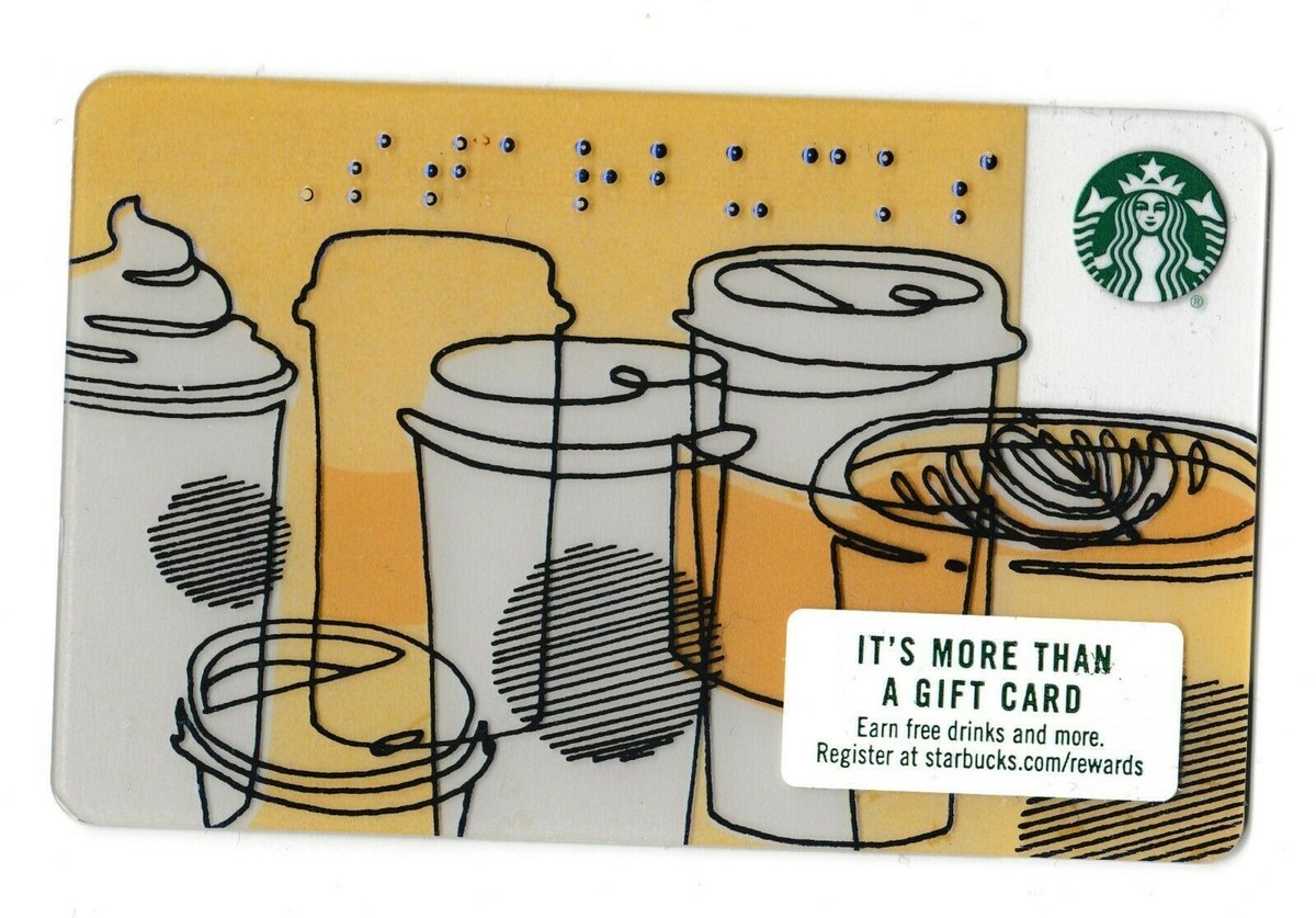 Starbucks collectible gift card no value mint #134 Coffee Cups | eBay