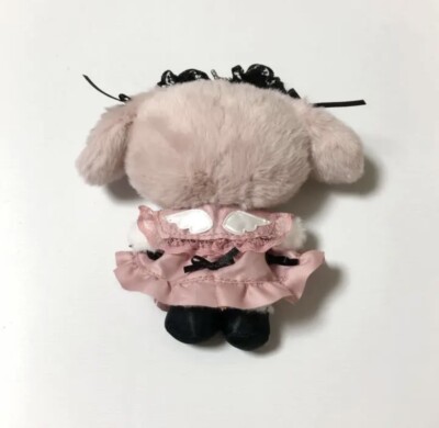 Sanrio Midnight Melokuro My Melody Mascot Keychain Plush