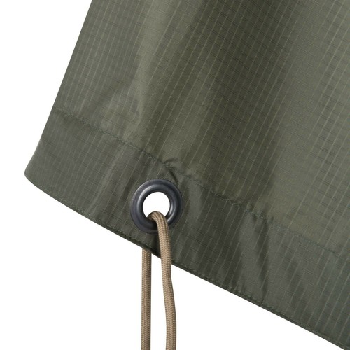 Waterproof Poncho Helikon Tex Hooded Raincoat Camo Tarp Tactical Woodland Army - Picture 80 of 84