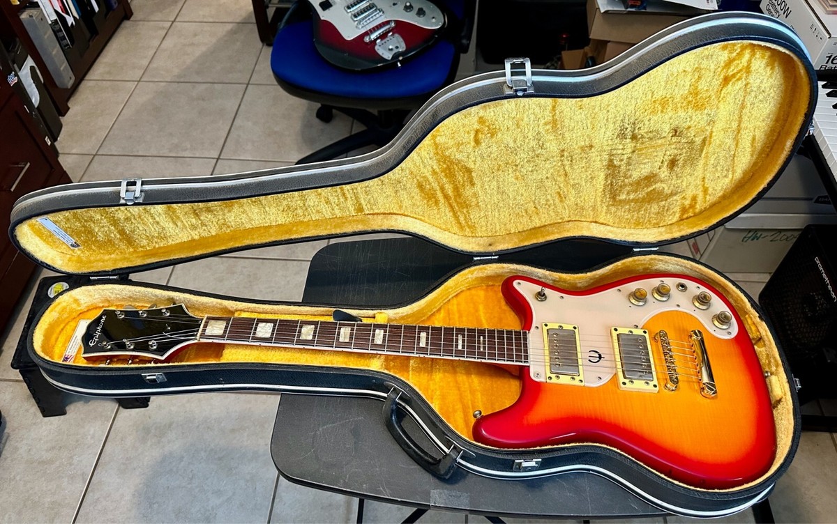 1970 Epiphone WILSHIRE Flame Thru Body! | eBay 1970 Epiphone WILSHIRE Flame Thru Body! | eBay