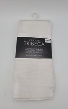 Orgins Microfiber Set of 2 Cloth Napkins 19"x19" NEW White