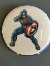 Magnet Marvel Avengers Captain America refrigerator magnet collectible 2.25"