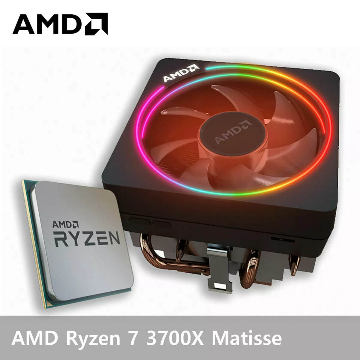 AMD Ryzen 7 3700X 3.6GHz 8Core 16Thr 32MB 65W AM4 CPU Processor R7