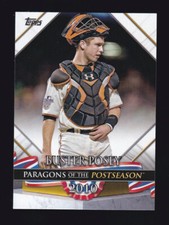 2022 Topps Update Series #PP-4 BUSTER POSEY Paragons of the Postseason Insert