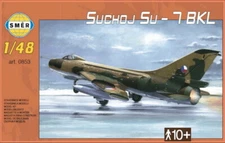 Sukhoi Su-7 BKL Fitter in USSR, Polish, Czech (1/48 model kit, Smer 0853)