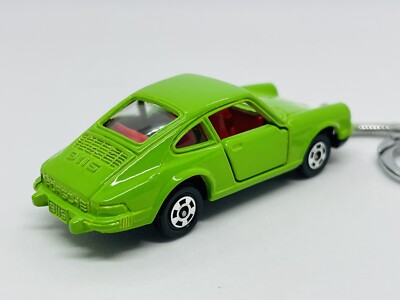 Tomica Tomy F3-1-25 Porsche 911S - Keychain - Light Green