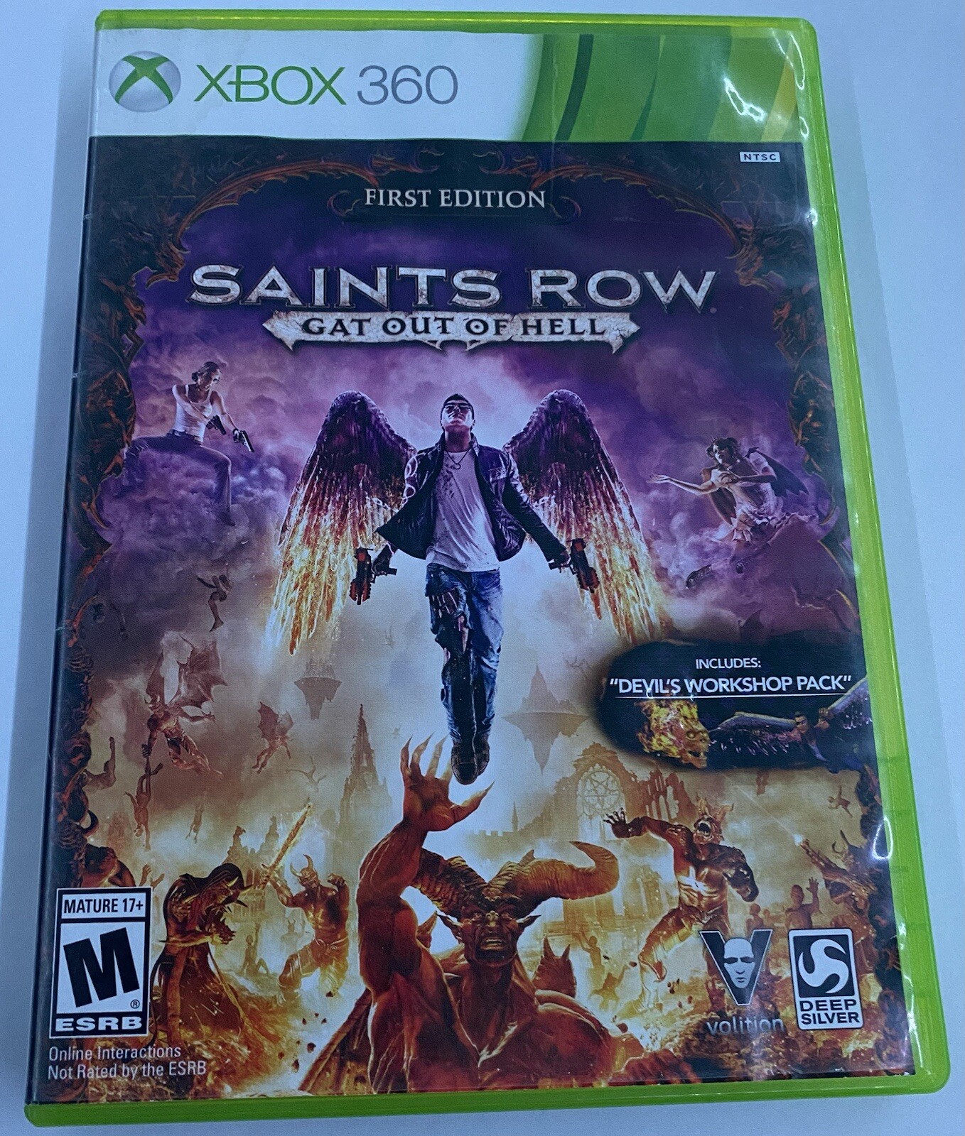 Jogos Xbox 360 transferência de Licença Mídia Digital - SAINTS ROW GAT OUT OF  HELL + SAINTS ROW + SAINTS ROW 2