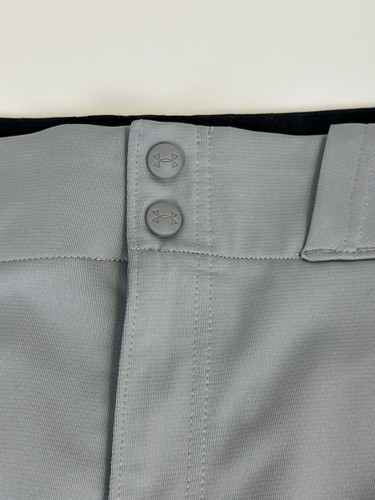 Under Armour Mens Utility Relaxed Baseballs Pants Stretch Light Gray Size 3XL - Picture 5 of 19