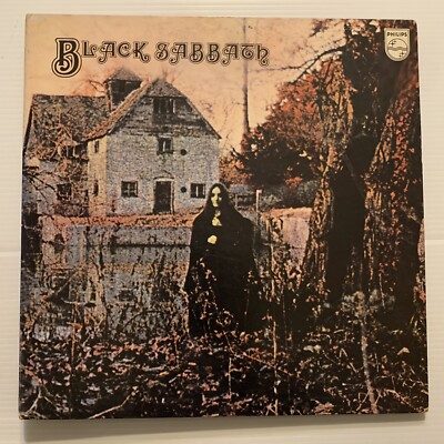Black Sabbath ブラックサバス 黒い安息日 LP SFX-7203 BLACK SABBATH Self Titled S/T Phillips Early Japan Press SFX-7203