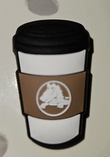 New Crocs Coffee Cup Shoe Charm