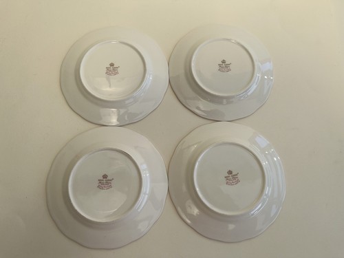 4 ROYAL ALBERT LADY CARLYLE TEA SIDE PLATES 6.5"- GREAT CONDITION - Picture 8 of 9
