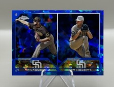 2023 Topps Chrome Update Sapphire NICK DURON / TOM COSGROVE #USCS288 Padres