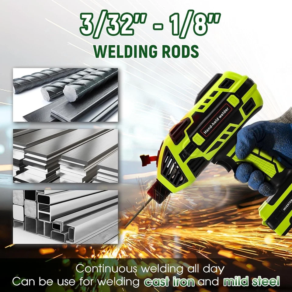 Soldadora Eléctrica 4600W 110V Portátil ARC Soldadora Herramienta 6 Variables Foto 4 de 4