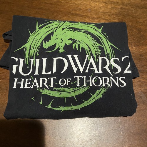 Vintage Guild wars 2 t shirt DEV TEAM Sz Large. Arenanet. Very Rare! - Picture 9 of 9