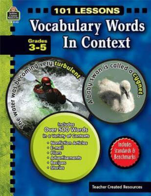 101 Lessons: Vocabulary Words in Context: Vocabulary Words in Context  Teacher C