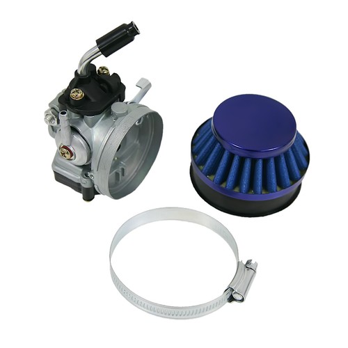 High Performance Blue Air Filter Carburetor For 49cc 60cc 80cc Motorized Bike - Picture 2 of 4