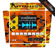 1010 Music Blackbox Skin | Orange Camo | Protective Decal | StyleFlip Skins