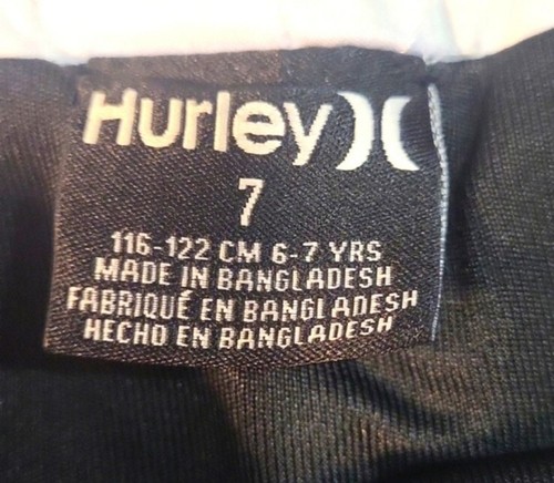 Hurley Swim Shorts Base Layer Neon Tye Dye Bold Bright Boys 7 NWT - Picture 7 of 7