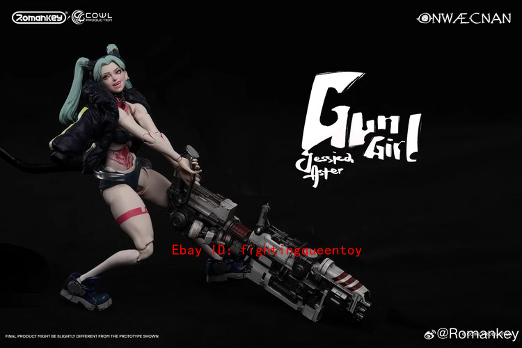 Romankey x Cowl Jessica Gun Girl Deluxe Ver. 1/12 Female Action
