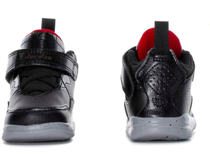 Nike Jordan Courtside 23 PS Kids Shoes Black Gym Red Particle Grey