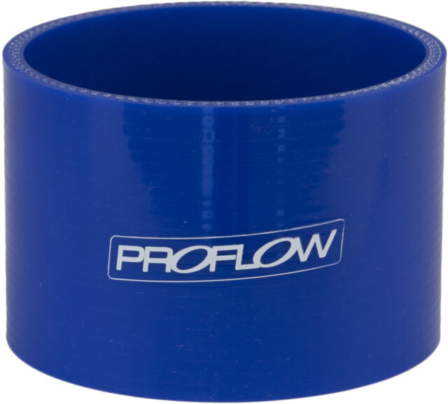 Proflow Hose Tubing Air intake Silicone Straight 3.00'' Blue 