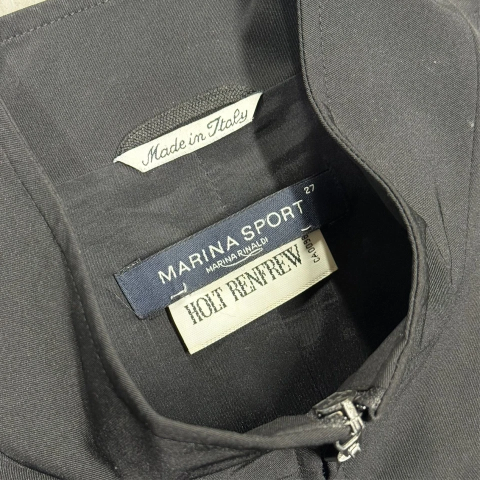 $1200 Marina Rinaldi Chaqueta Deportiva con Cremallera Hecha en Italia Japón Exclusiva 27 Foto 4 de 4