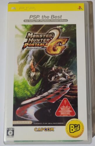 Monster Hunter Portable 2nd G - PSP The Best (Sony PSP 2008) Complet & Testé - Photo 1 sur 4