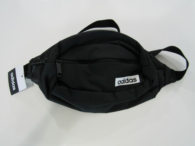 black and white adidas fanny pack