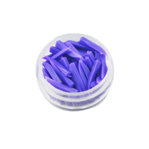100/Box Disposable Dental Plastic Wedges Plastic Concave Design Wedge W/ Hole - Picture 18 of 37