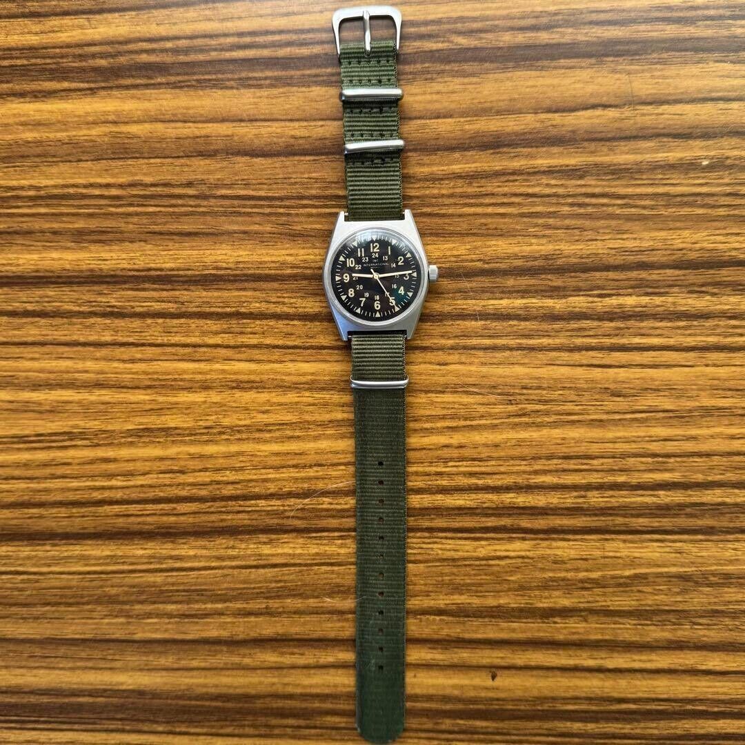 IWC British Military Watch Vietnam War Antique 1960s IWC British Military Watch Vietnam War Antique 1960s