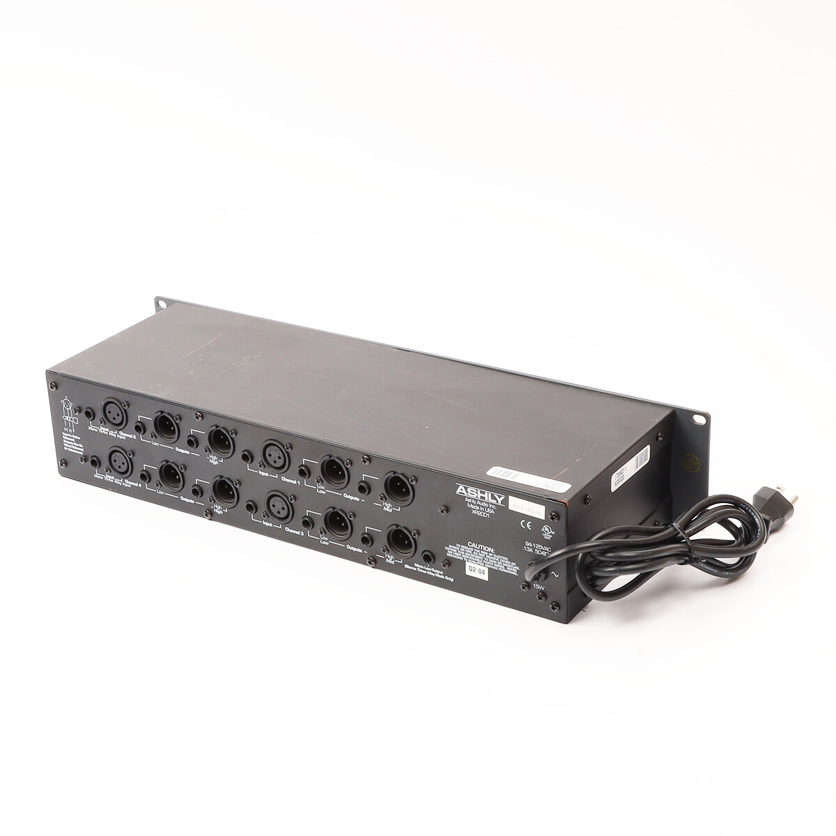 Ashly XR2001 Four Channel 2-Way Stereo 3-Way Mono 4/5-Way Ashly XR2001 Four Channel 2-Way Stereo 3-Way Mono 4/5-Way