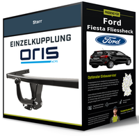 Starre AnhäNgerkupplung FüR Ford Fiesta Fliessheck 08- Vi Typ CB1 / Ccn Oris Neu