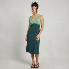 Babydoll Midi Dress 7 Vintage 90s Y2K Fairy Boho Whimsigoth Indie Cottage Vtg