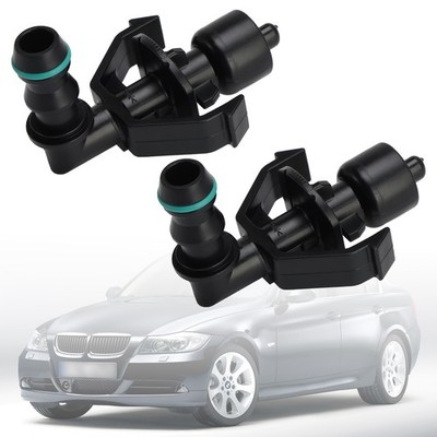 1 Pair Front Headlight Spray Washer Nozzle 61678044541 For BMW M3 2005-2013