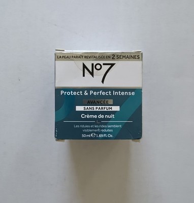 No7 Protect & Perfect Intense - Fragrance Free Night Cream 50ml/1.69 fl oz