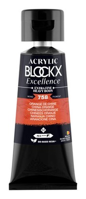 Blockx 3x Acryl EF Chinaorange S2 75 ml 71758BXC