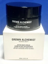 GROWN ALCHEMIST Detox Night Cream Peptide 3 Echinacea Reishi 1.35oz NIB