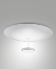 Fabas Luce LED Deckenleuchte Yuko 3803-65-102 weiß Ø60 cm up&down 3Step dimmbar