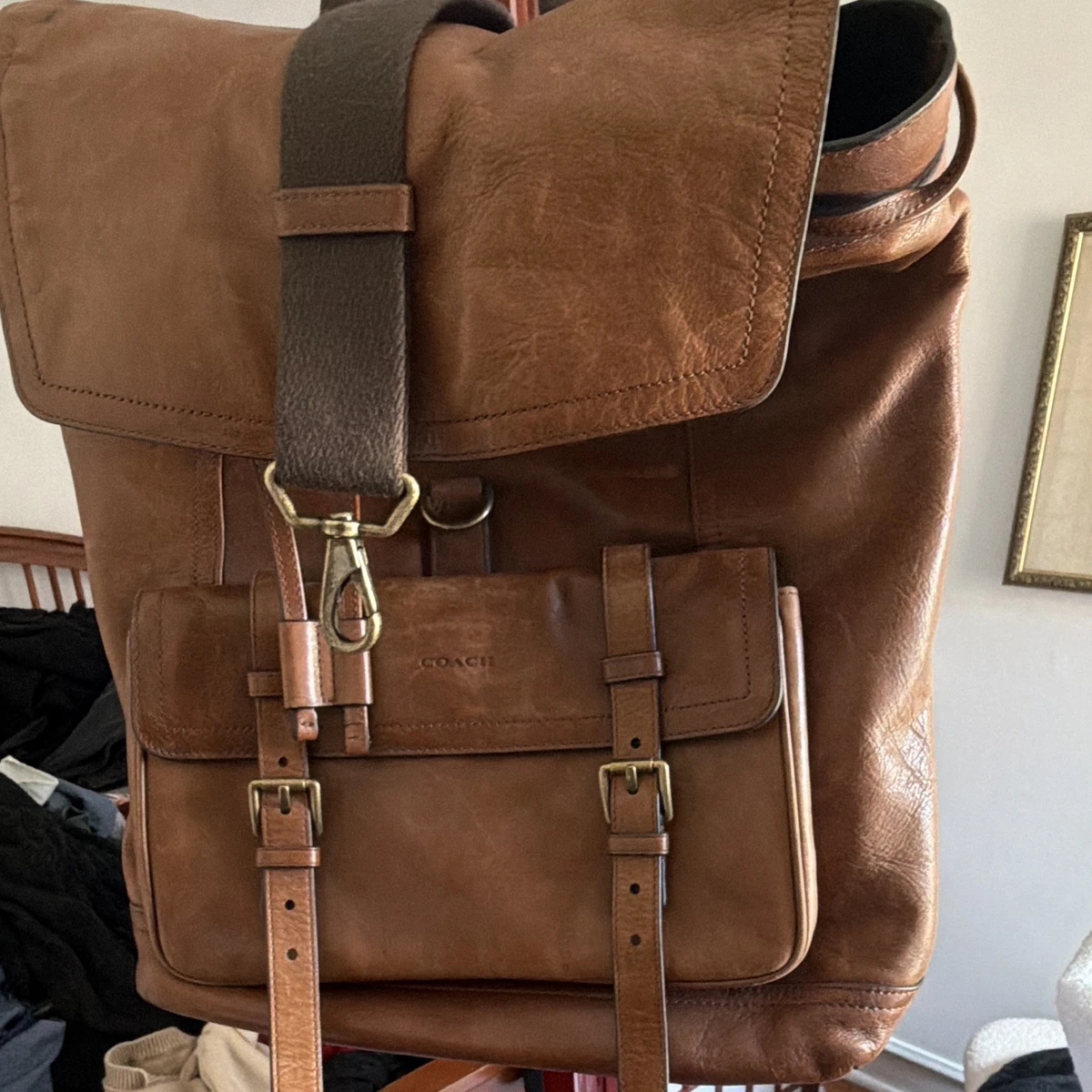 Coach Backpack Brown Bags for Men for sale | eBay