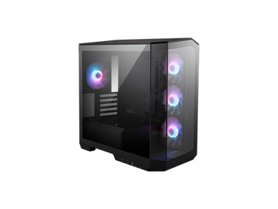 MSI MAG PANO M100R PZ Micro-ATX PC Case - Supports Back-Connect Motherboard, 4